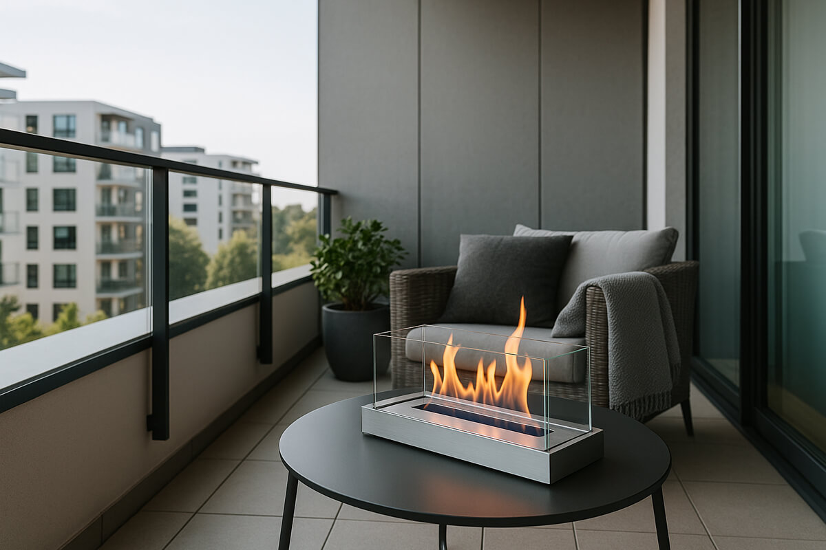 Kominek na balkon Opole