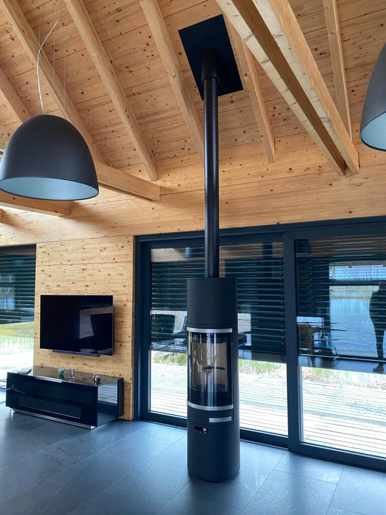 Kominek na pellet Nysa